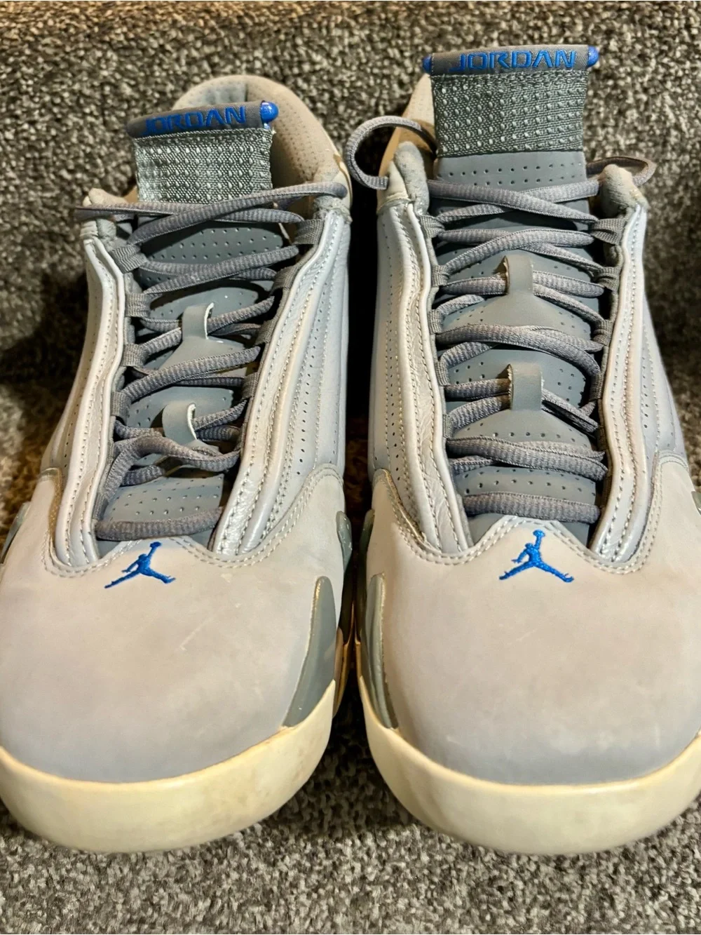 Air Jordan 14 Retro Wolf Grey authentic